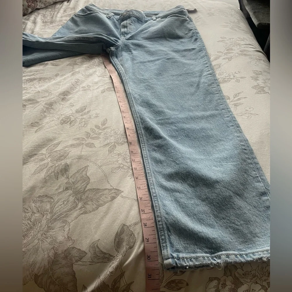 Abercrombie & Fitch Light Blue Women Jeans - Picture 3 of 10